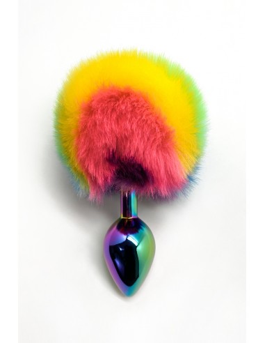  Plug métal Filippi Rainbow M - Wooomy - Men Avenue - SexShop Gay