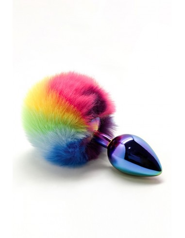  Plug métal Filippi Rainbow L - Wooomy - Men Avenue - SexShop Gay