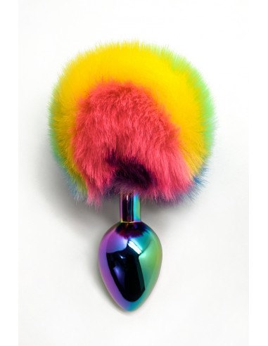  Plug métal Filippi Rainbow L - Wooomy - Men Avenue - SexShop Gay