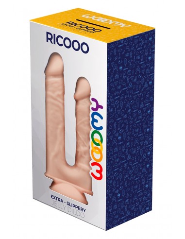  Gode double pénétration Ricooo - Wooomy - Men Avenue - SexShop Gay