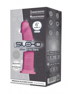  Gode phosphorescent double densité 15,4cm - SilexD - Men Avenue - SexShop Gay 2