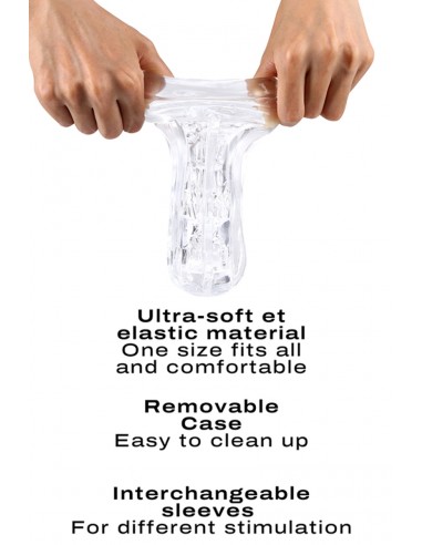  Masturbateur Dorcel Deep Blow blanc - Men Avenue - SexShop Gay