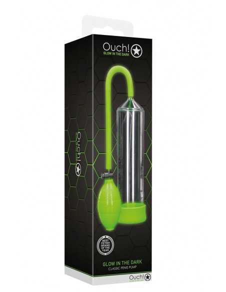  Pompe à pénis classique phosphorescente - Ouch - Men Avenue - SexShop Gay