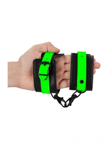  Menottes chevilles phosphorescentes - Ouch - Men Avenue - SexShop Gay