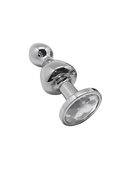  Plug bijou Lollypop transparent S - Wooomy - Men Avenue - SexShop Gay