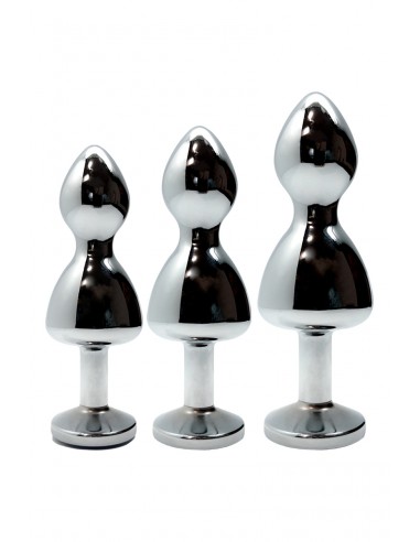  Plug bijou Lollypop transparent S - Wooomy - Men Avenue - SexShop Gay