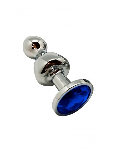  Plug bijou Lollypop bleu S - Wooomy - Men Avenue - SexShop Gay