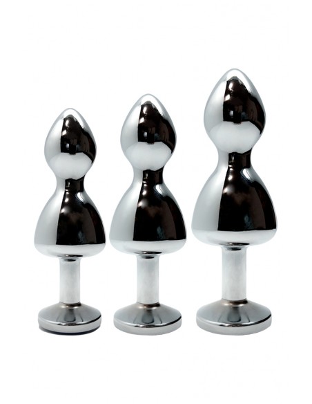  Plug bijou Lollypop bleu M - Wooomy - Men Avenue - SexShop Gay