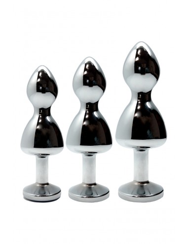  Plug bijou Lollypop rouge L - Wooomy - Men Avenue - SexShop Gay