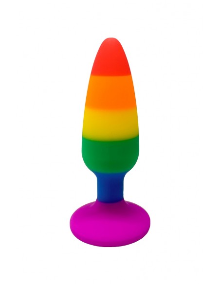  Plug arc en ciel Hiperloo S - Wooomy - Men Avenue - SexShop Gay
