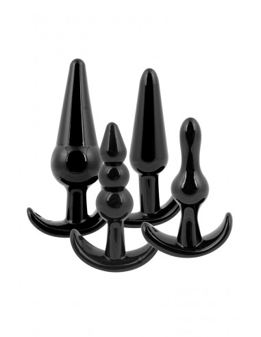  kit d'entrainement anal 4 plugs - Litolu - Men Avenue - SexShop Gay