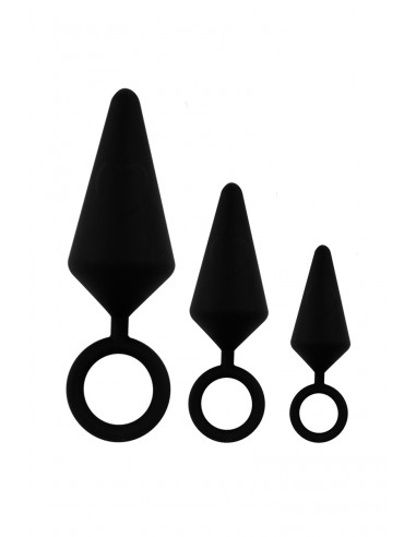  kit d'entrainement anal 3 plugs - Litolu - Men Avenue - SexShop Gay