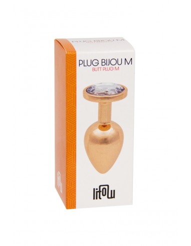  Plug bijou rose gold M - Litolu - Men Avenue - SexShop Gay