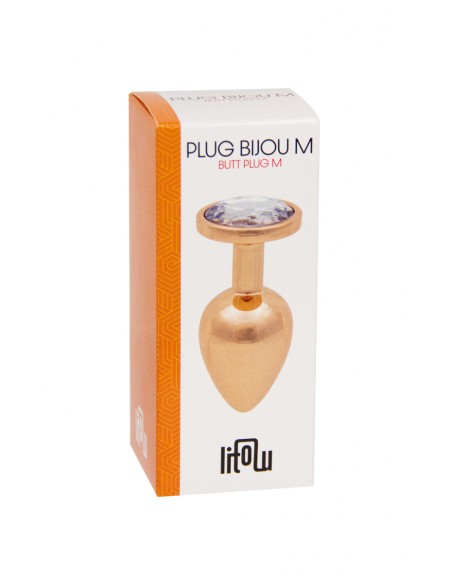  Plug bijou rose gold M - Litolu - Men Avenue - SexShop Gay