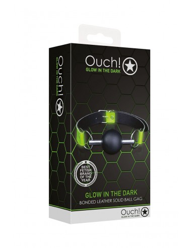  Baillon boule phosphorescent - Ouch - Men Avenue - SexShop Gay