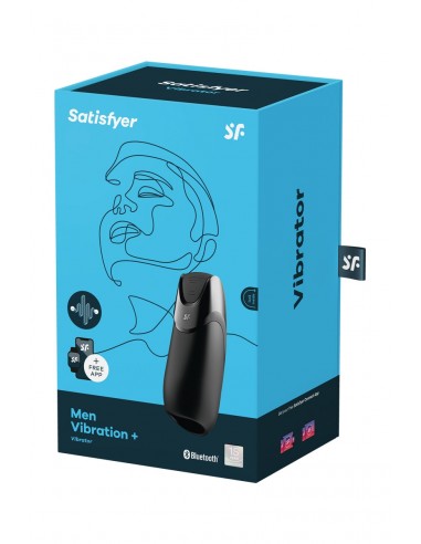 Masturbateur Men vibration+ Connecté - Satisfyer - Men Avenue - SexShop Gay