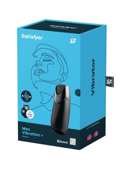  Masturbateur Men vibration+ Connecté - Satisfyer - Men Avenue - SexShop Gay