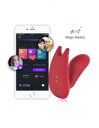  Double stimulateur connecté Magic Umi - Magic Motion - Men Avenue - SexShop Gay