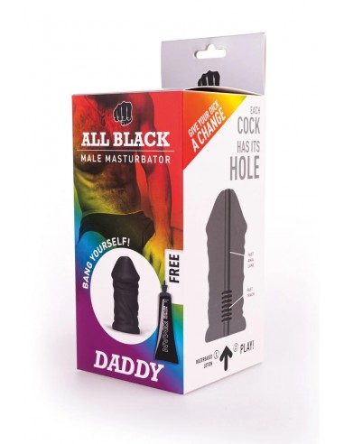  Masturbateur Daddy - All Black - Men Avenue - SexShop Gay