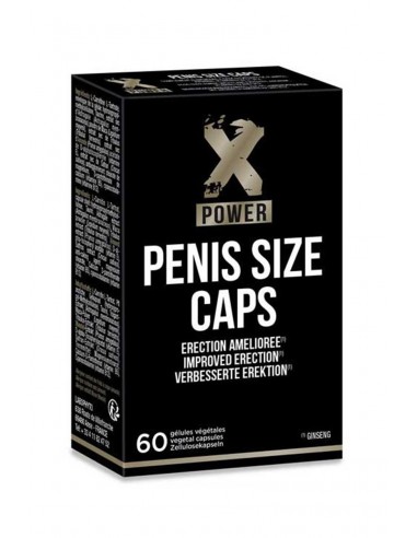  Penis Size Caps (60 gélules) - Men Avenue - SexShop Gay