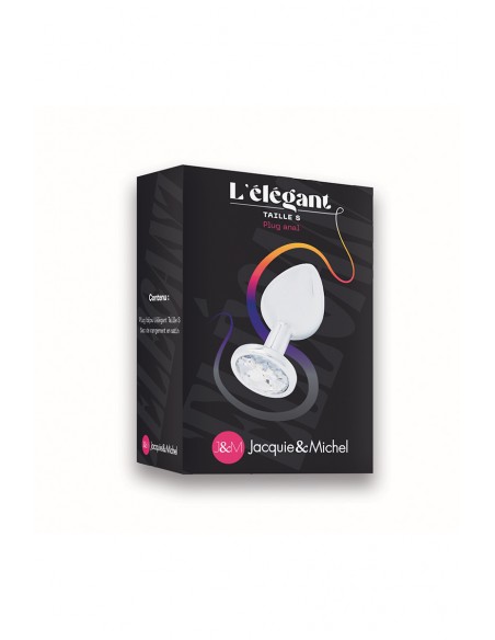  Plug bijou L'élégant S - Jacquie et Michel - Men Avenue - SexShop Gay