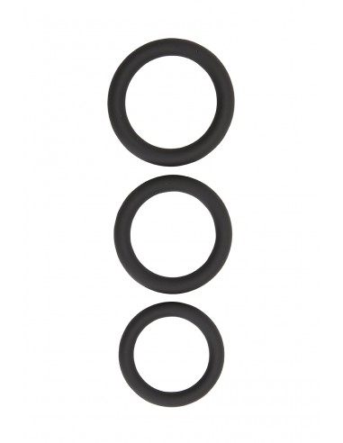  Set de 3 cockrings Les sublimés - Jacquie et Michel - Men Avenue - SexShop Gay