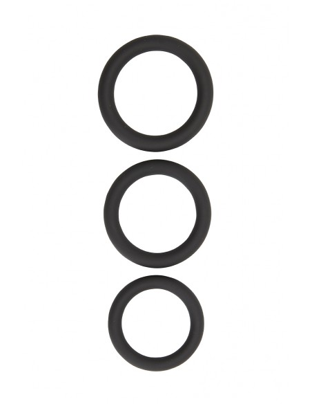  Set de 3 cockrings Les sublimés - Jacquie et Michel - Men Avenue - SexShop Gay
