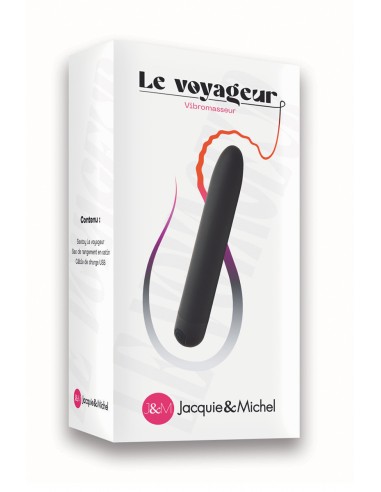  Vibromasseur Le voyageur - Jacquie et Michel - Men Avenue - SexShop Gay