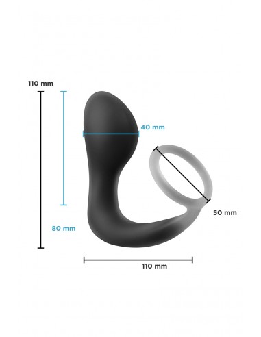  Plug prostatique avec cockring Renegade Slingshot - Men Avenue - SexShop Gay