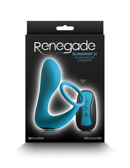  Plug prostatique avec cockring Renegade Slingshot 2 - Men Avenue - SexShop Gay