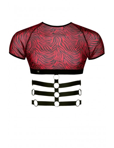  Top à manches courtes & harnais - Regnes - Men Avenue - SexShop Gay