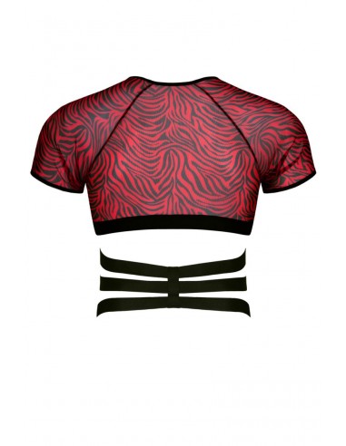  Top à manches courtes & harnais - Regnes - Men Avenue - SexShop Gay