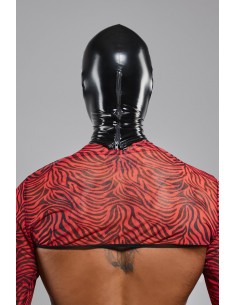  Cagoule à serrure en vinyle élastique - Regnes - Men Avenue - SexShop Gay 2