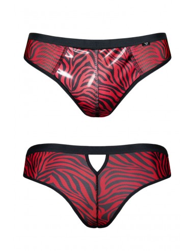  Slip type brésilien zébré rouge et noir - Regnes - Men Avenue - SexShop Gay