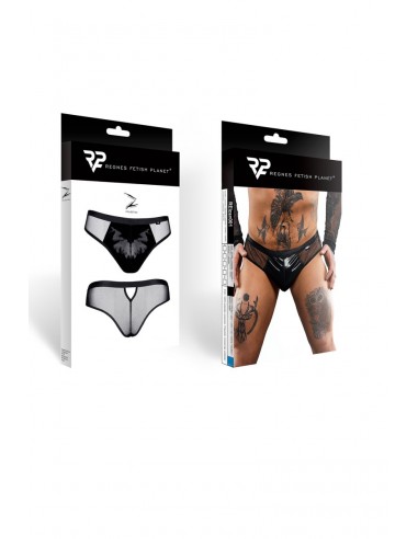  Slip type brésilien noir - Regnes - Men Avenue - SexShop Gay