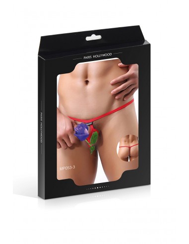  String ficelle rouge ouvert - Paris Hollywood - Men Avenue - SexShop Gay