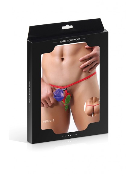  String ficelle rouge ouvert - Paris Hollywood - Men Avenue - SexShop Gay