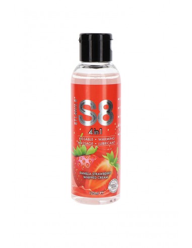  Lubrifiant S8 4 en 1 gout fraise - Men Avenue - SexShop Gay