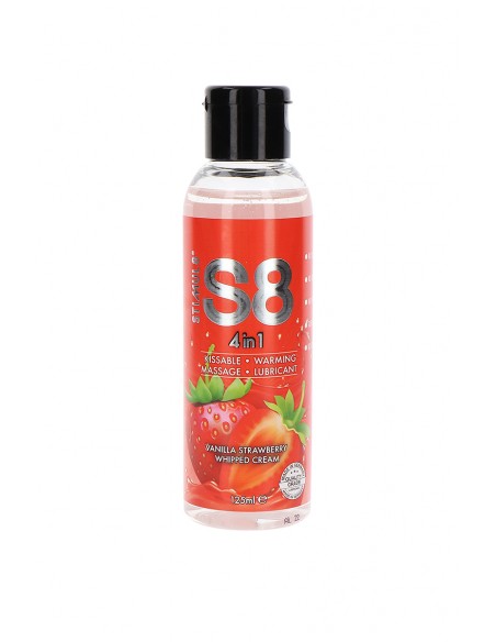  Lubrifiant S8 4 en 1 gout fraise - Men Avenue - SexShop Gay