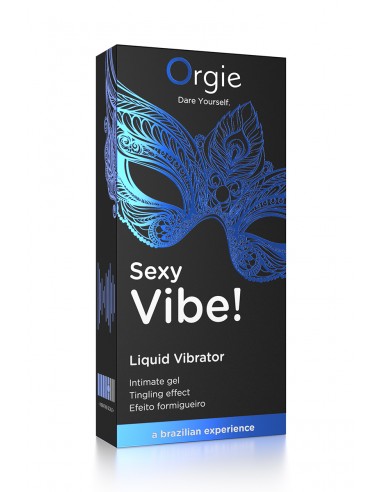  Gel d'excitation Sexy Vibe Liquid Vibrator - Men Avenue - SexShop Gay
