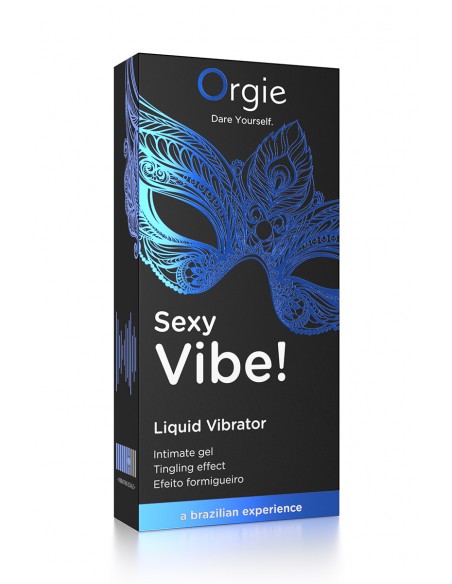  Gel d'excitation Sexy Vibe Liquid Vibrator - Men Avenue - SexShop Gay
