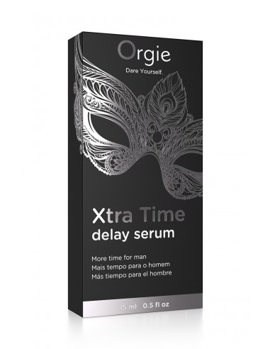  Sérum retardant l'éjaculation Xtra Time - Men Avenue - SexShop Gay
