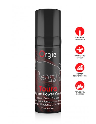  Crème pour améliorer l'érection Touro Power - Men Avenue - SexShop Gay