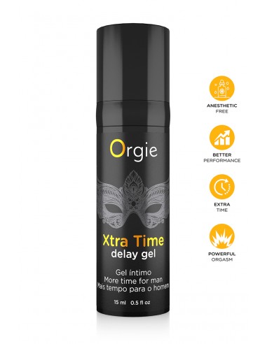  Gel retardant l'éjaculation Xtra Time - Men Avenue - SexShop Gay