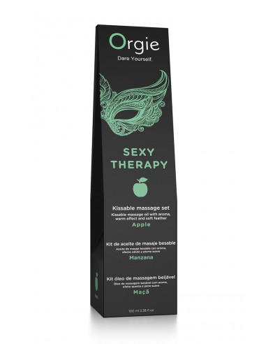 Huile de massage embrassable Sexy Therapy Pomme - Men Avenue - SexShop Gay