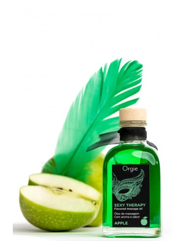  Huile de massage embrassable Sexy Therapy Pomme - Men Avenue - SexShop Gay