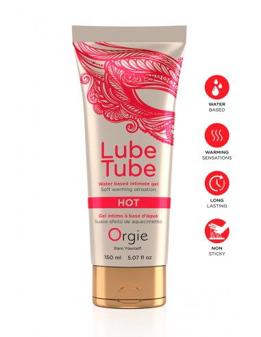  Lubrifiant eau chauffant Lube Tube Hot - Men Avenue - SexShop Gay