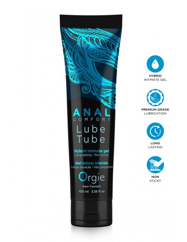  Lubrifiant eau Lube Tube Anal Comfort 100ml - Men Avenue - SexShop Gay