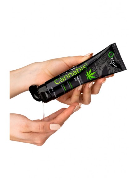  Lubrifiant eau Lube Tube Cannabis 100ml - Men Avenue - SexShop Gay