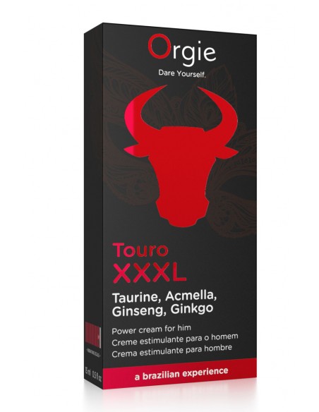  Crème pour améliorer l'érection Touro XXXL Power Cream 15ml - Men Avenue - SexShop Gay